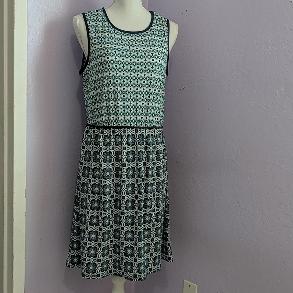 Max Studio Two Print Dress